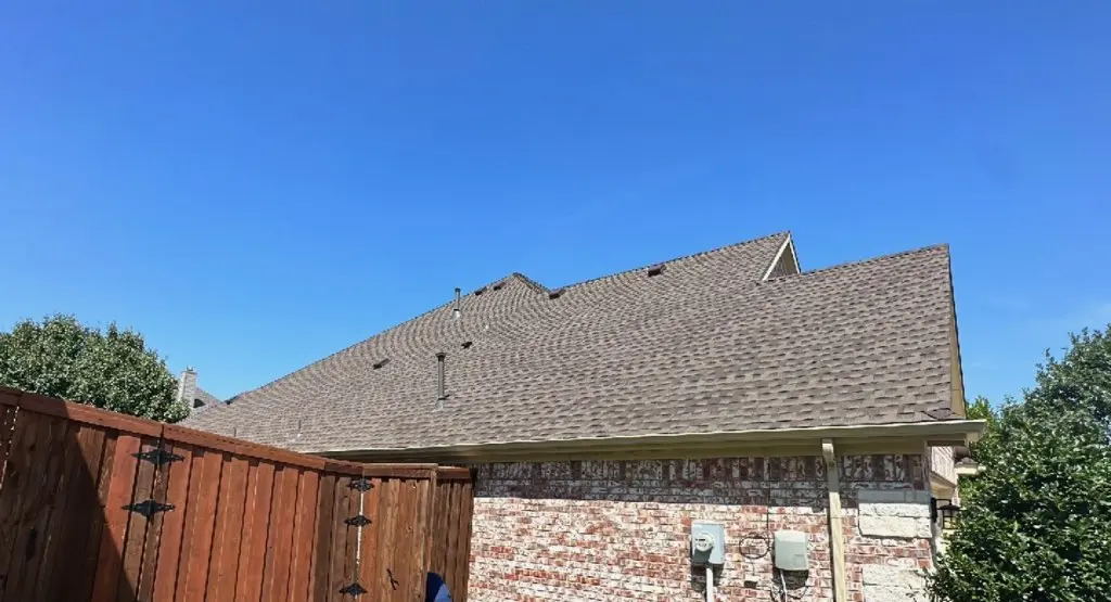 Completed roof replacement project in Summerlin South